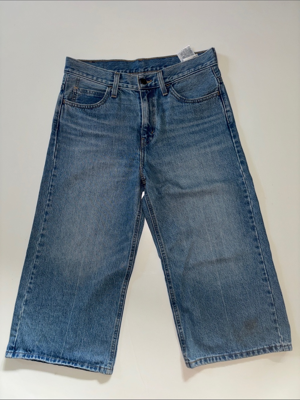 Wide-Leg Levi’s crop Denim Jeans